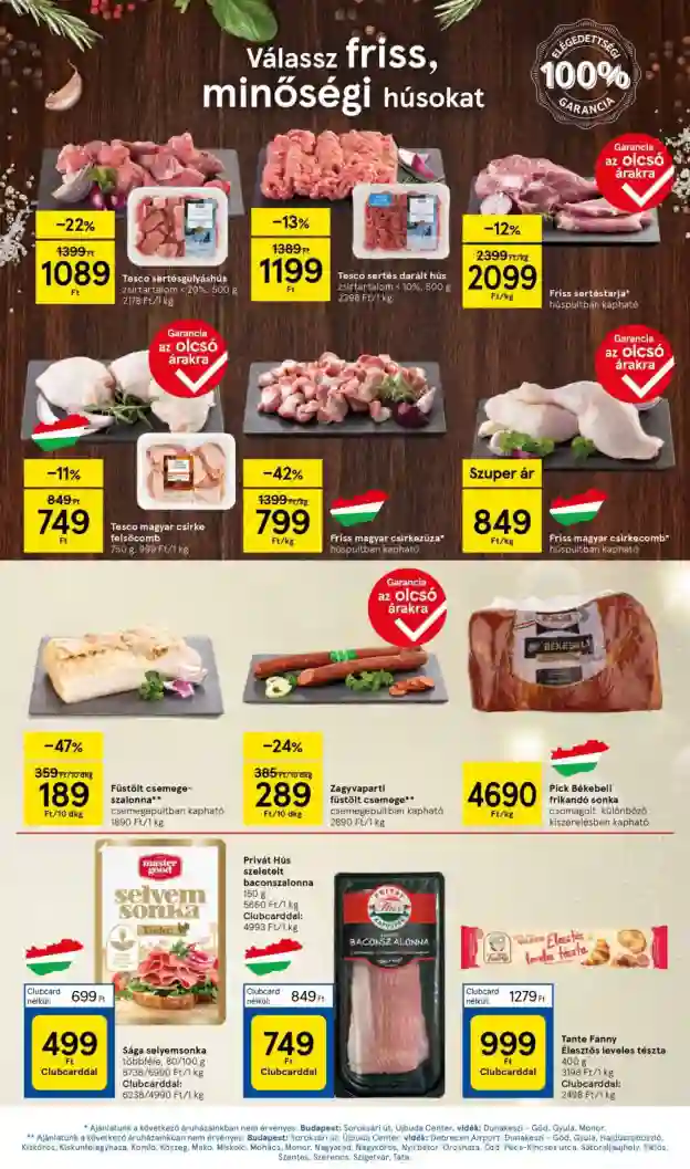 Tesco akciós újság 49. hét (13 oldal)