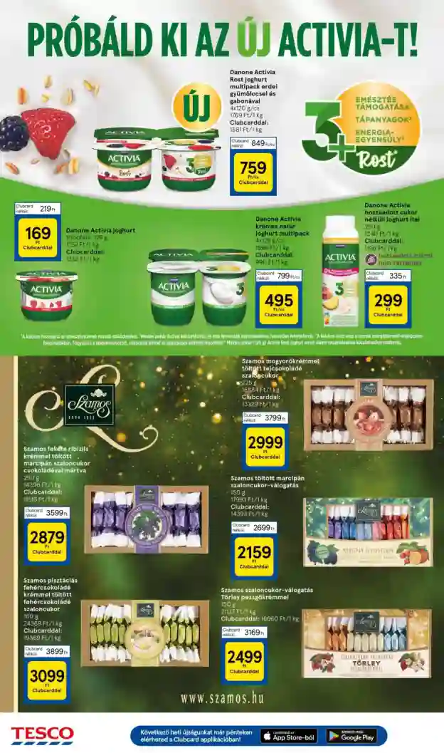 Tesco akciós újság 49. hét (15 oldal)