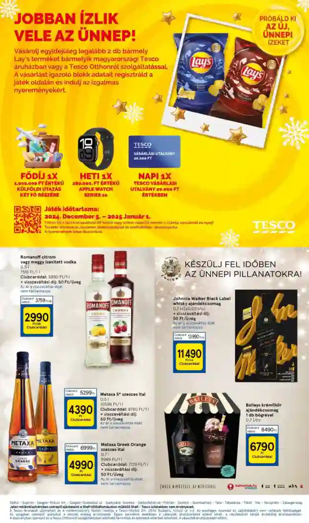 Tesco akciós újság 49. hét (20 oldal)