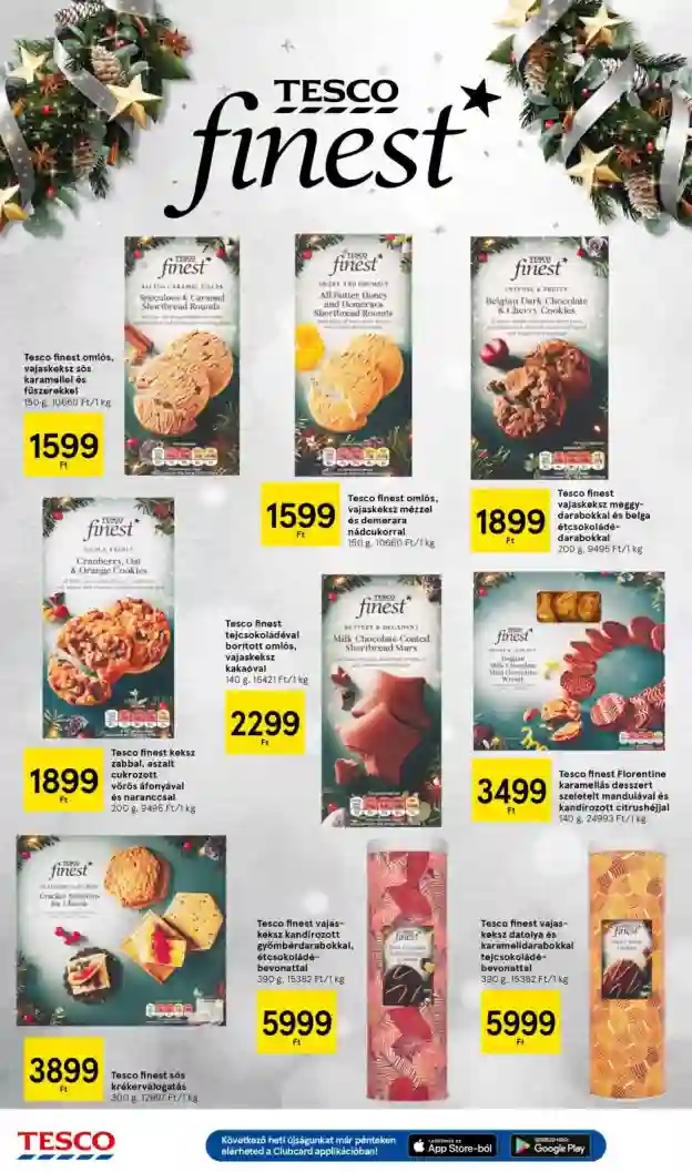Tesco akciós újság 49. hét (21 oldal)