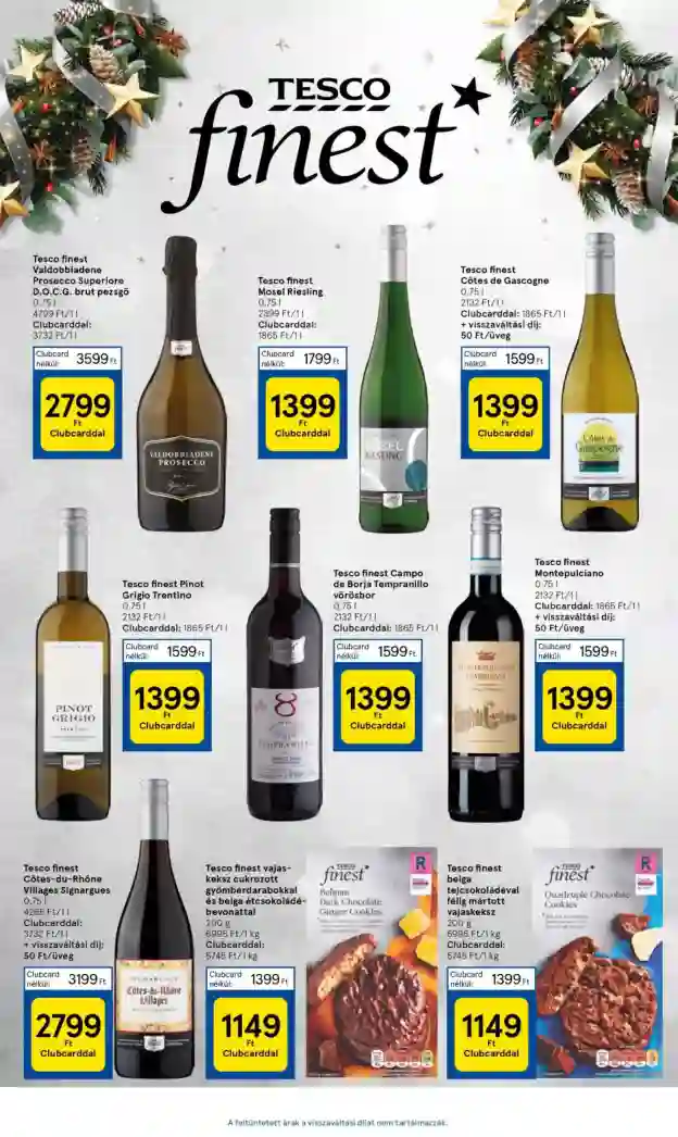 Tesco akciós újság 49. hét (22 oldal)