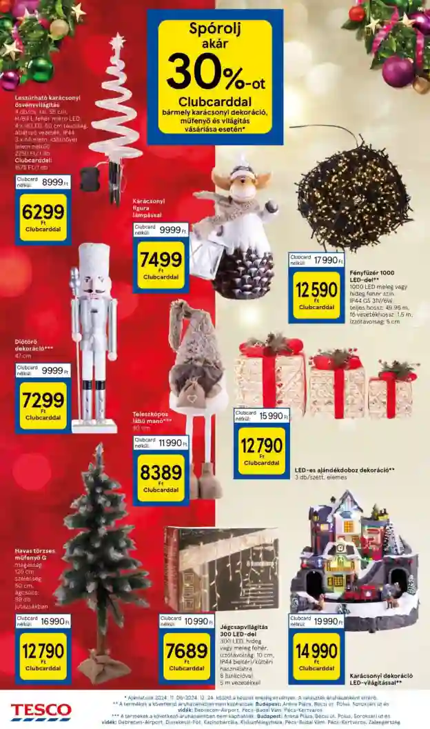 Tesco akciós újság 49. hét (32 oldal)