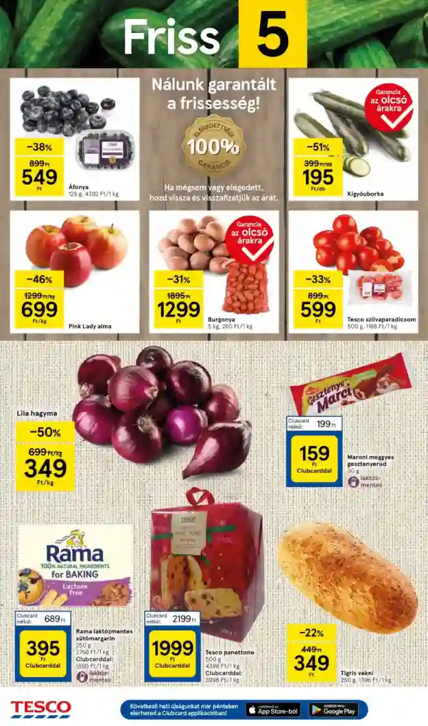 Tesco akciós újság 49. hét (2 oldal)