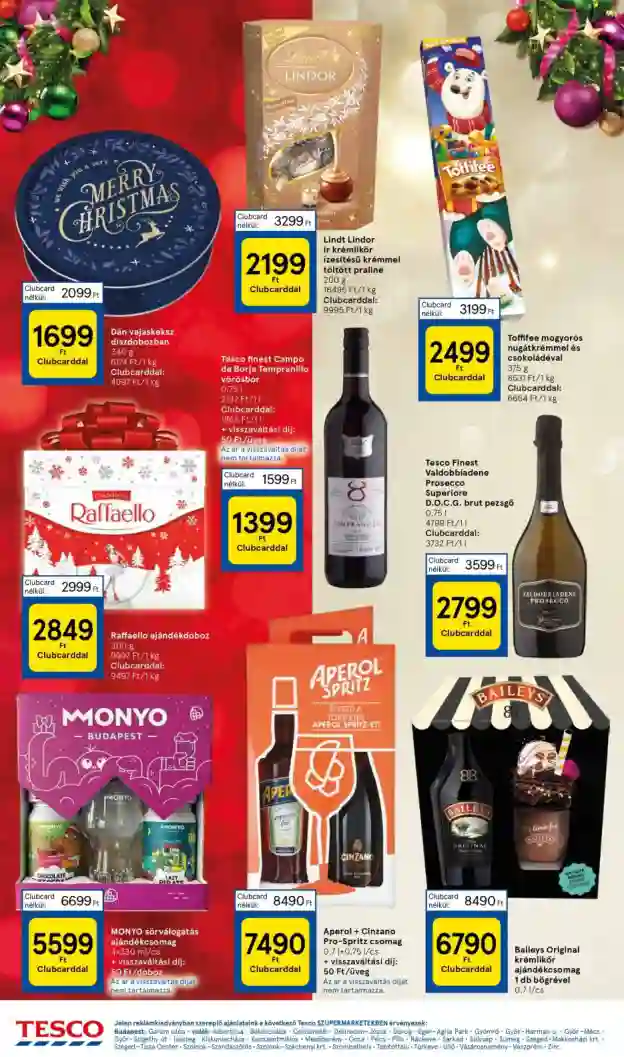 Tesco akciós újság 49. hét (6 oldal)