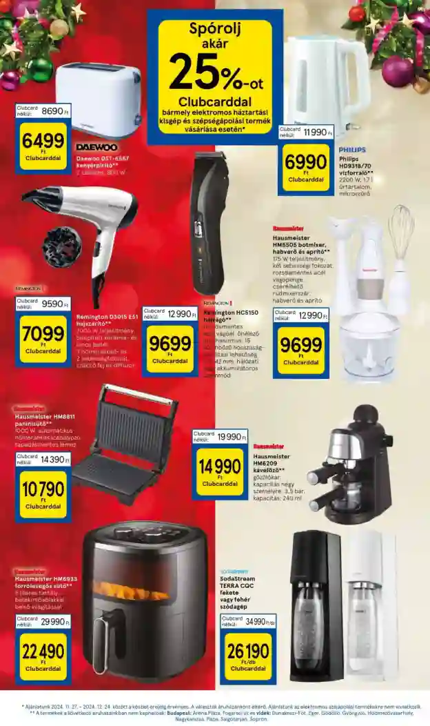 Tesco akciós újság 50. hét (5 oldal)