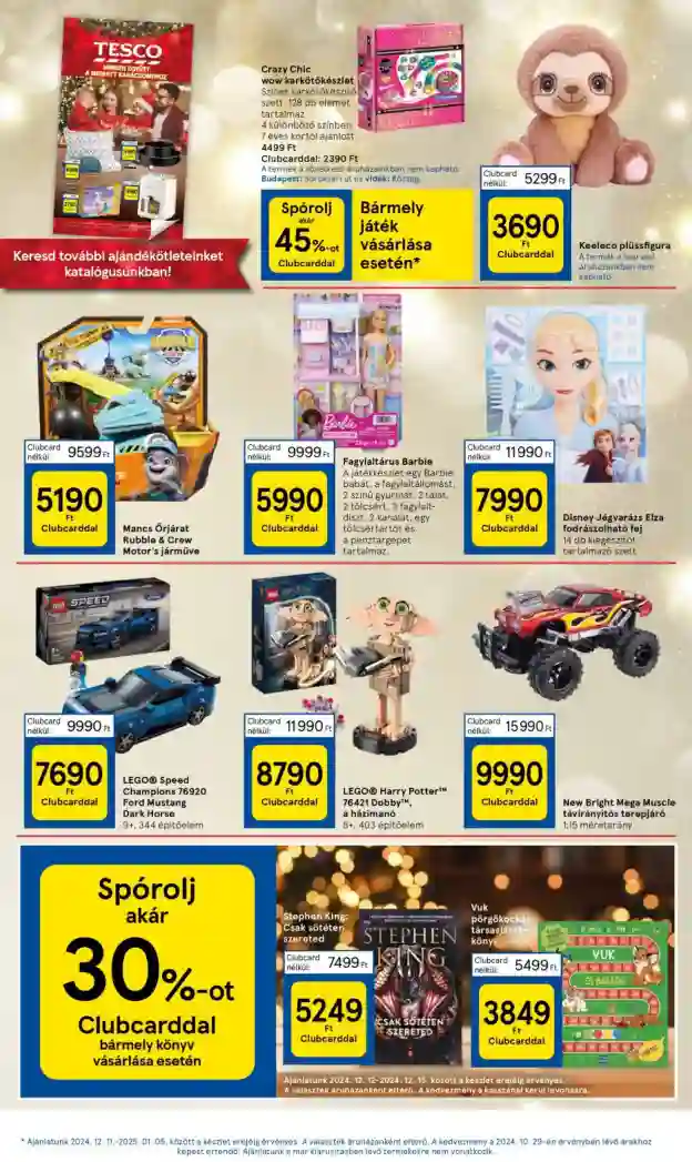 Tesco akciós újság 50. hét (7 oldal)