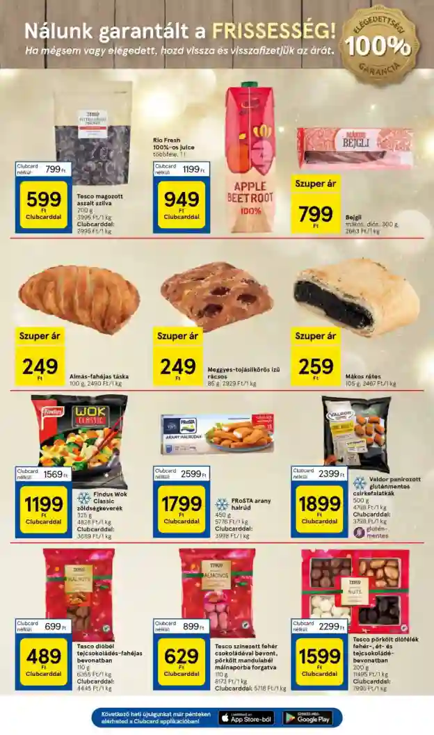 Tesco akciós újság 50. hét (9 oldal)