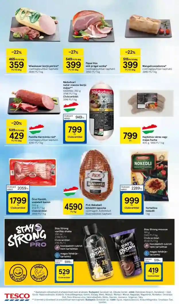 Tesco akciós újság 50. hét (10 oldal)