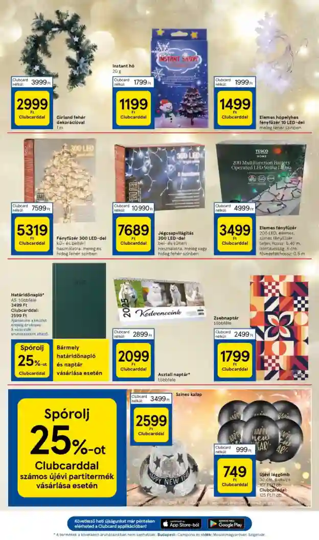 Tesco akciós újság 50. hét (33 oldal)