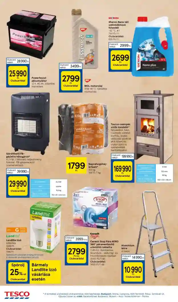 Tesco akciós újság 50. hét (34 oldal)