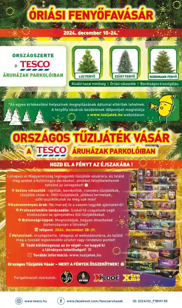Tesco akciós újság 50. hét (37 oldal)