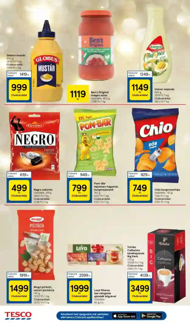 Tesco akciós újság 50. hét (4 oldal)
