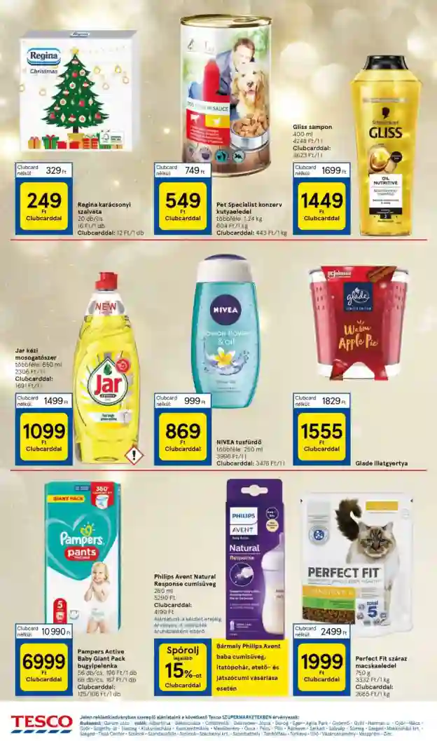 Tesco akciós újság 50. hét (6 oldal)