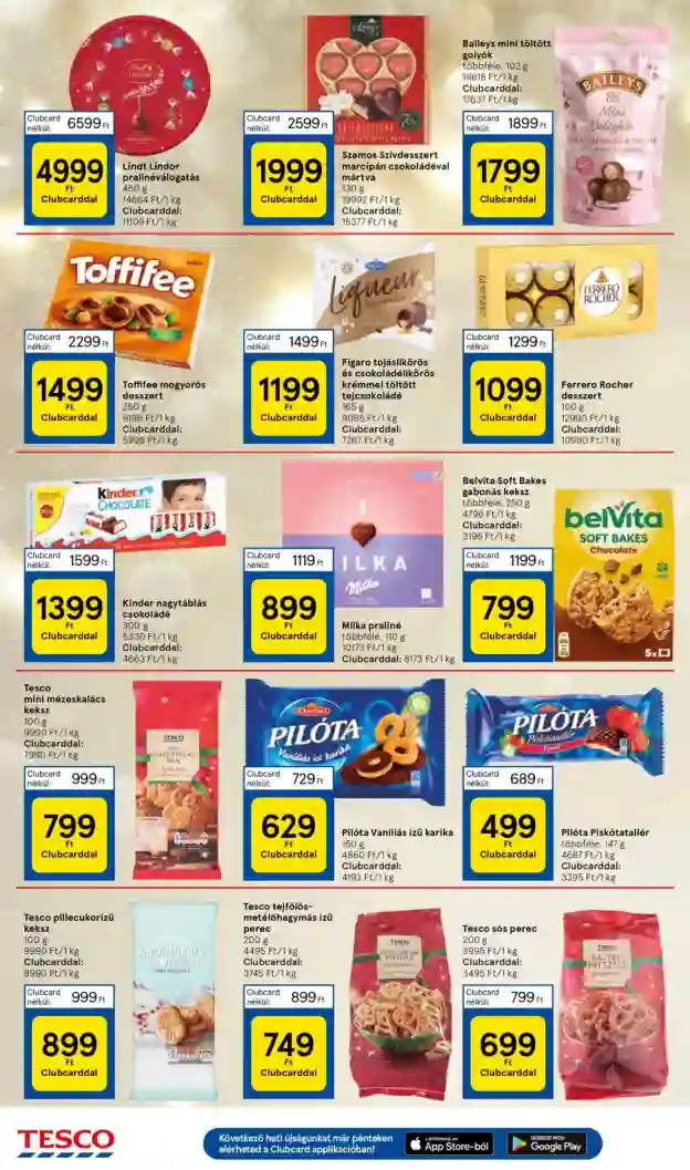 Tesco akciós újság 51. hét (10 oldal)