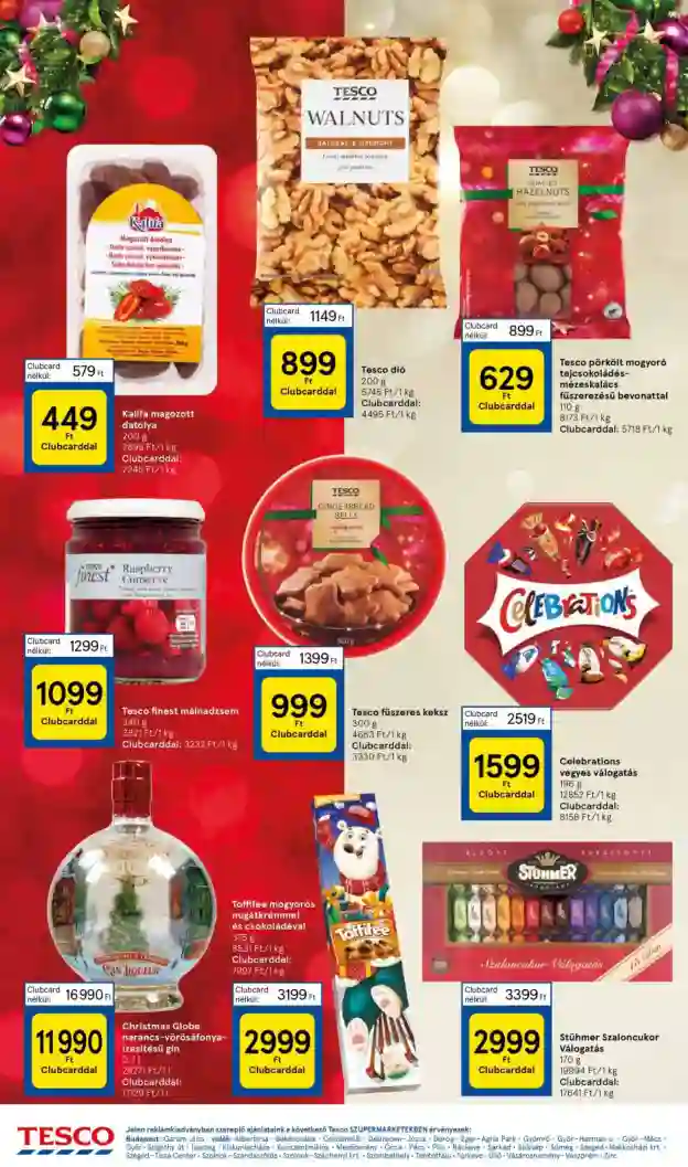 Tesco akciós újság 51. hét (4 oldal)