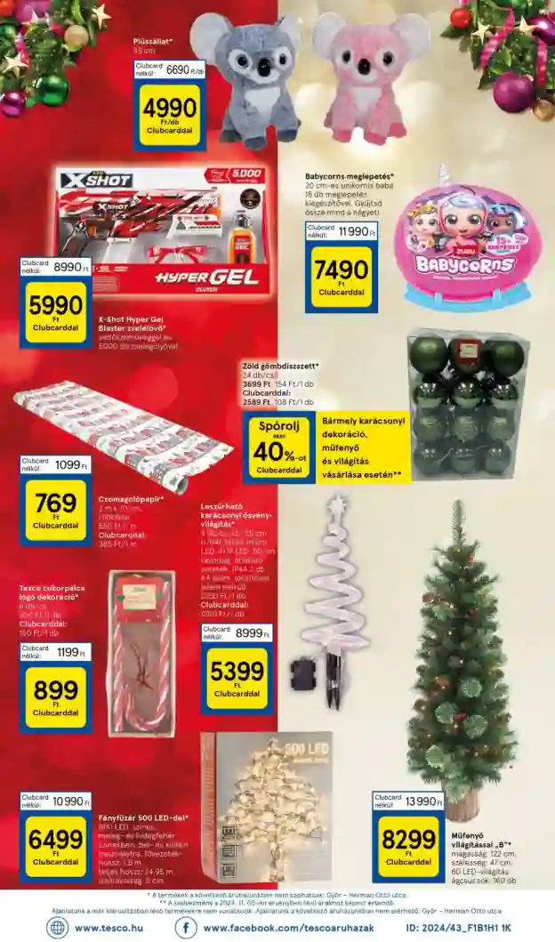 Tesco akciós újság 51. hét (8 oldal)