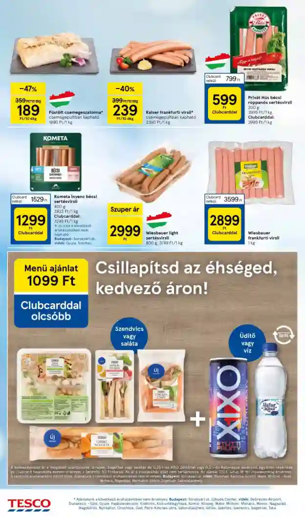 Tesco akciós újság 52. hét (10 oldal)