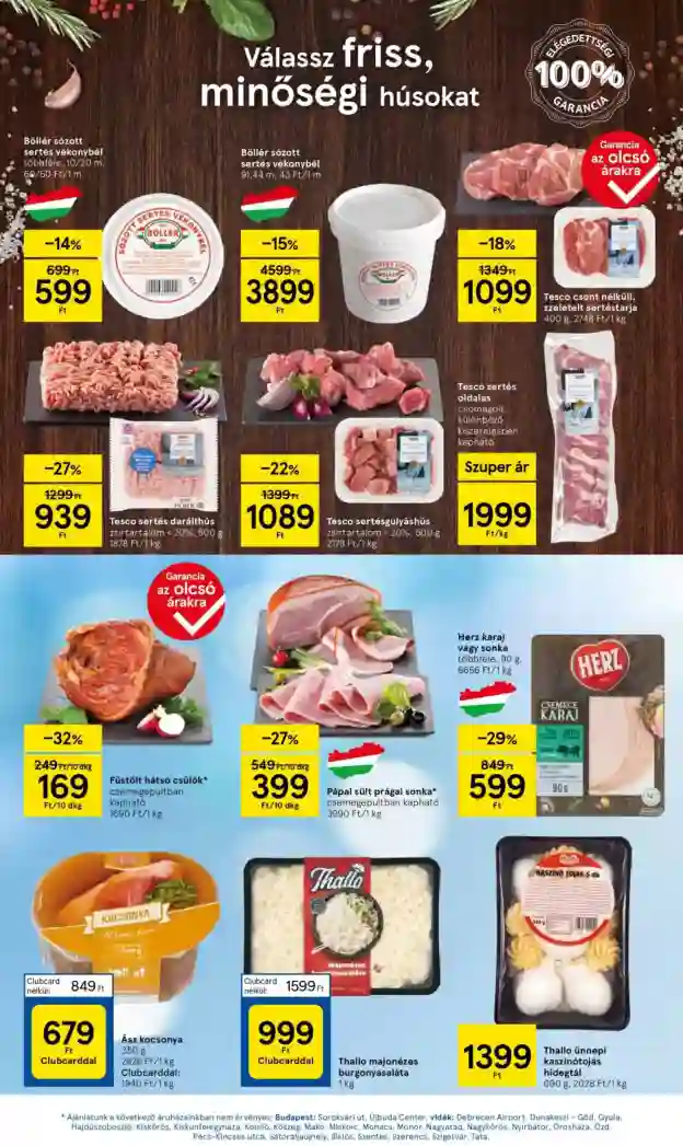Tesco akciós újság 52. hét (13 oldal)