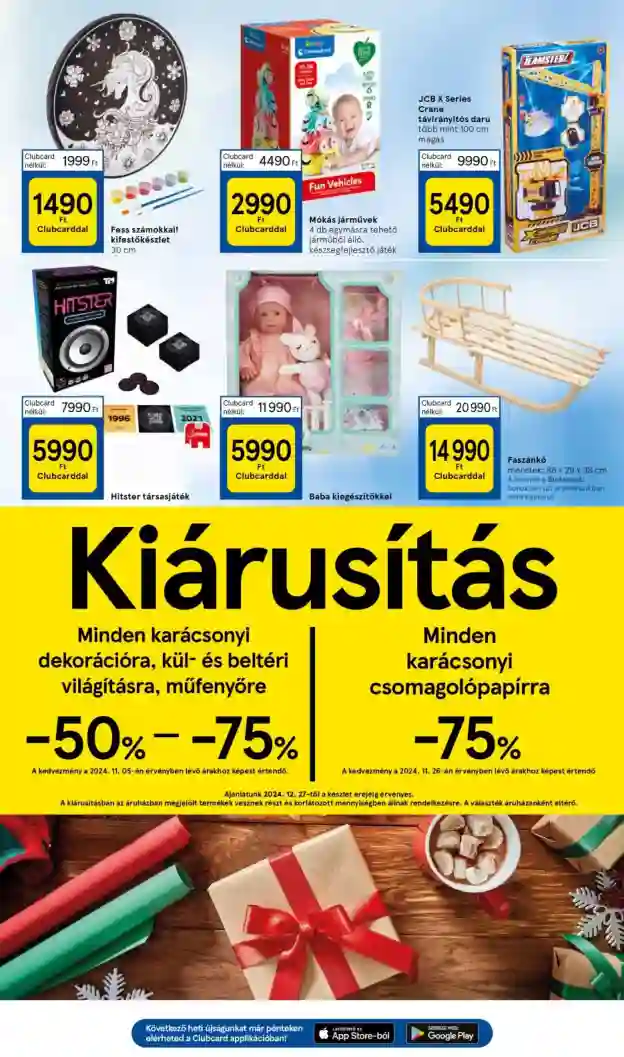 Tesco akciós újság 52. hét (20 oldal)