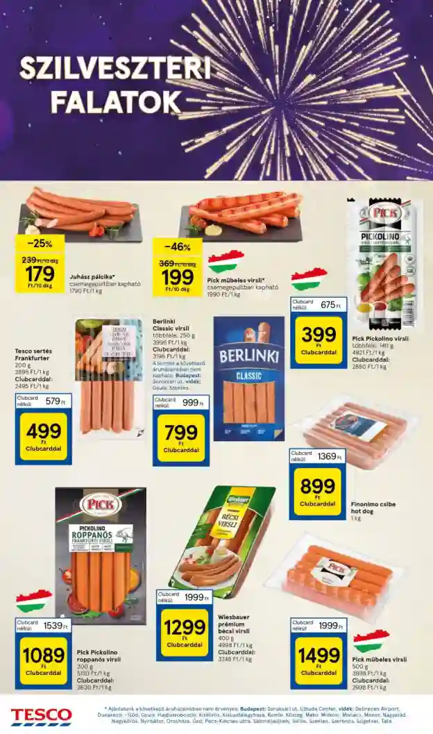 Tesco akciós újság 52. hét (30 oldal)