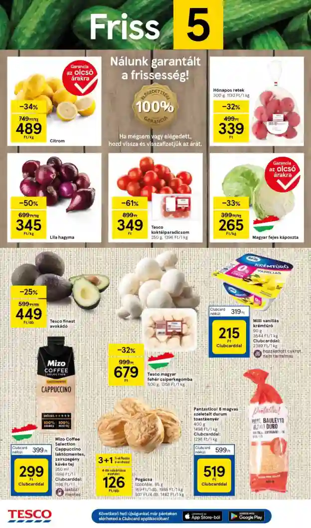 TESCO AKCIÓS ÚJSÁG 52. HÉT  (2 oldal)