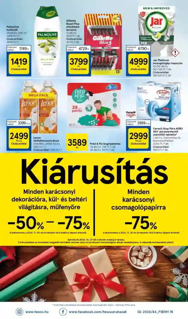 TESCO AKCIÓS ÚJSÁG 52. HÉT  (8 oldal)