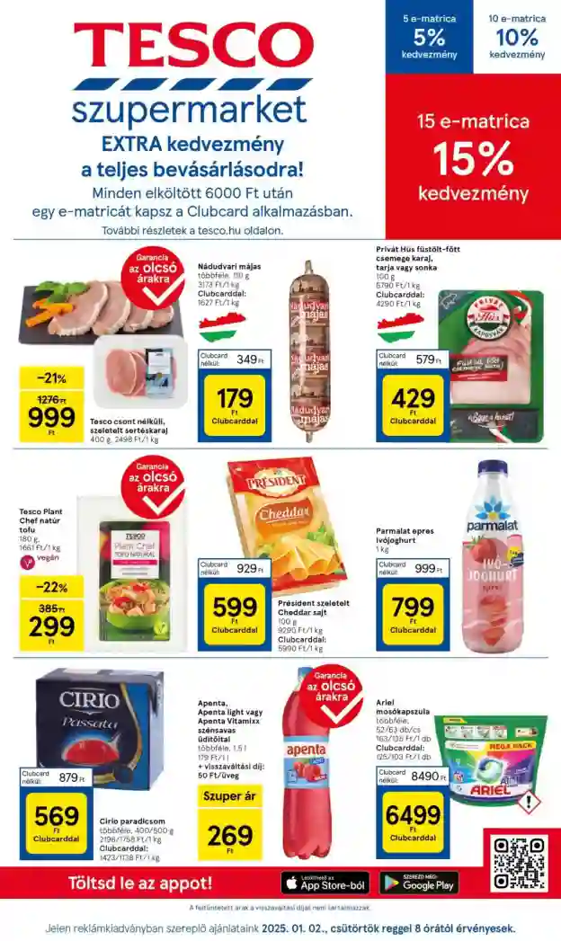 TESCO  1.hét