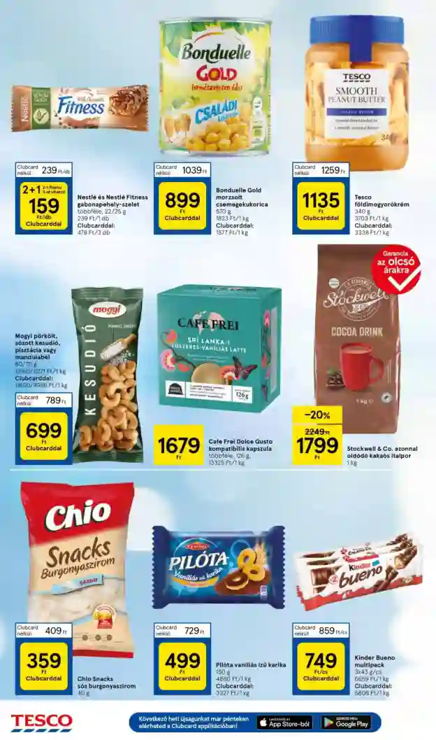 Tesco akciós újság 1. hét (2 oldal)