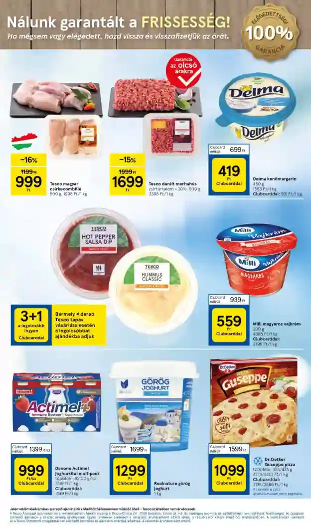Tesco akciós újság 1. hét (3 oldal)