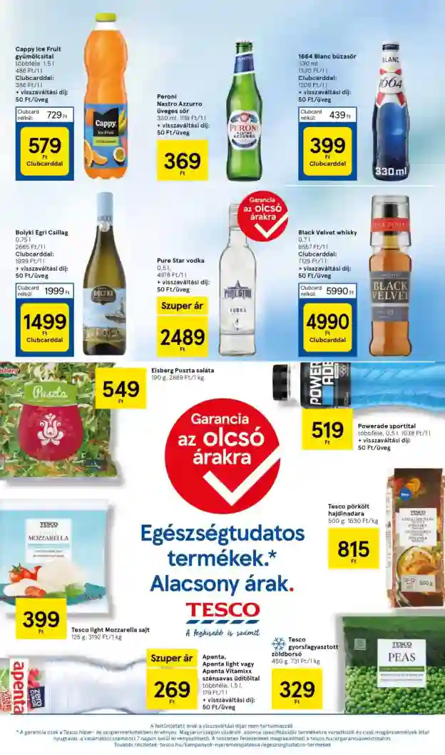 Tesco akciós újság 1. hét (5 oldal)