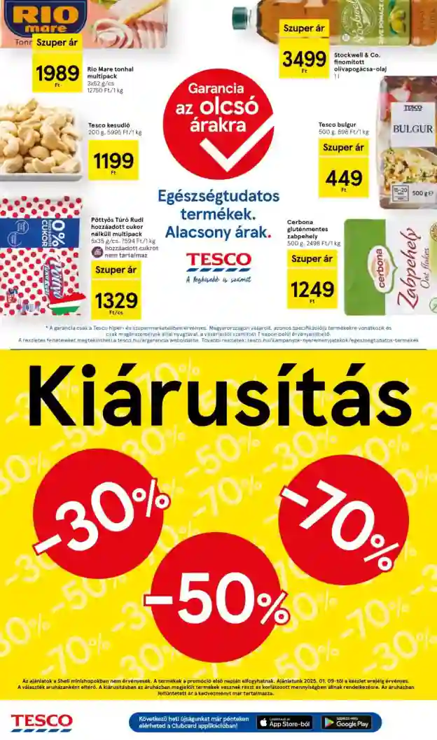 Tesco akciós újság 2. hét (8 oldal)