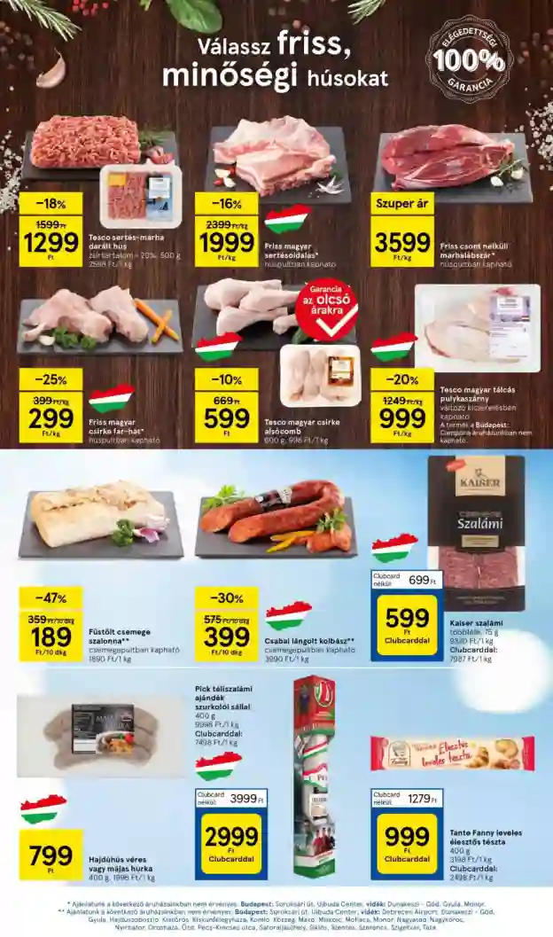 Tesco akciós újság 2. hét (13 oldal)