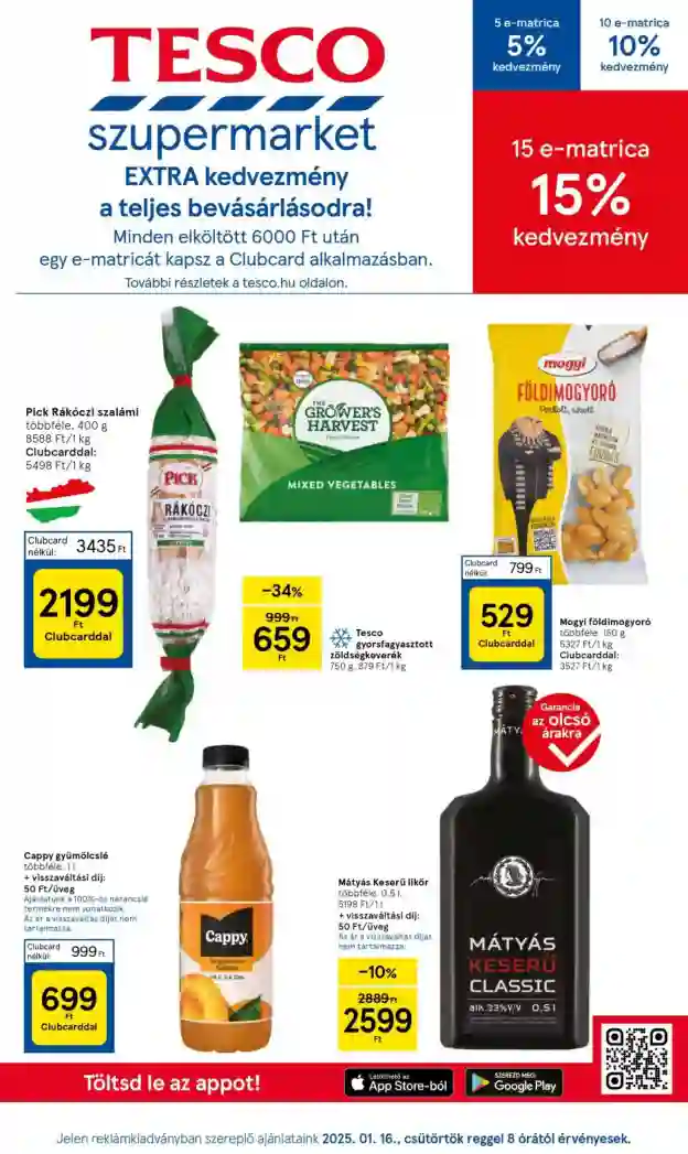 TESCO  3.hét