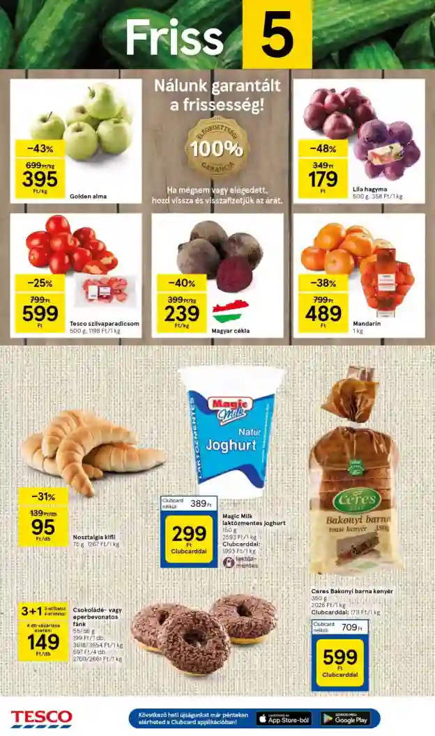 Tesco akciós újság 3. hét (2 oldal)