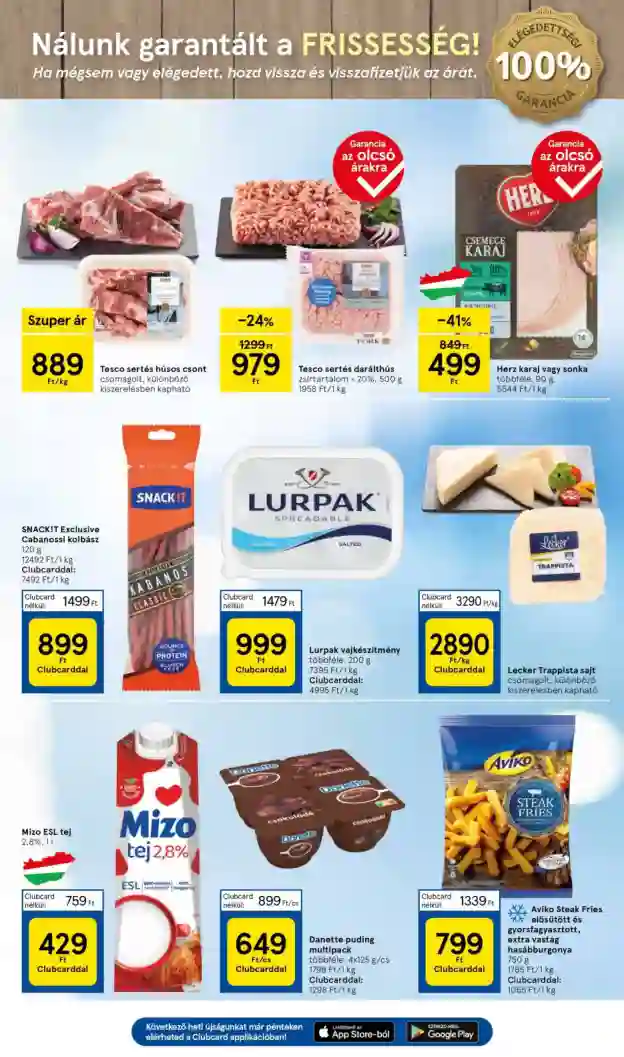 Tesco akciós újság 3. hét (3 oldal)
