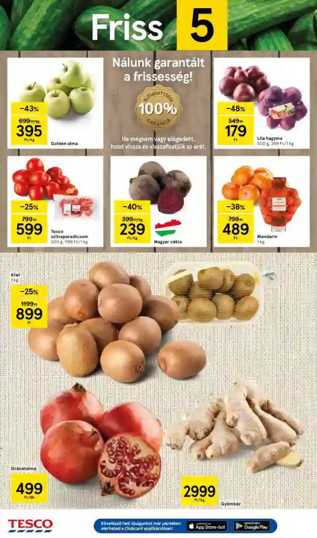Tesco akciós újság 3. hét (2 oldal)