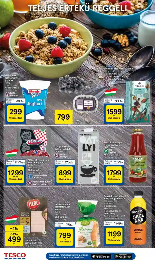 Tesco akciós újság 3. hét (4 oldal)