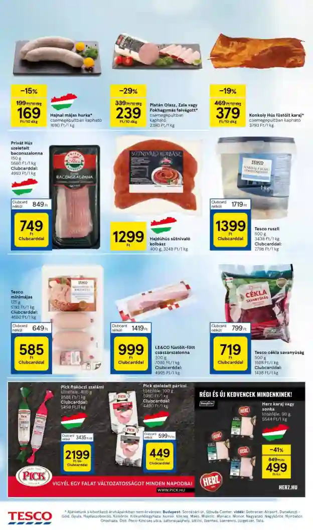Tesco akciós újság 3. hét (10 oldal)