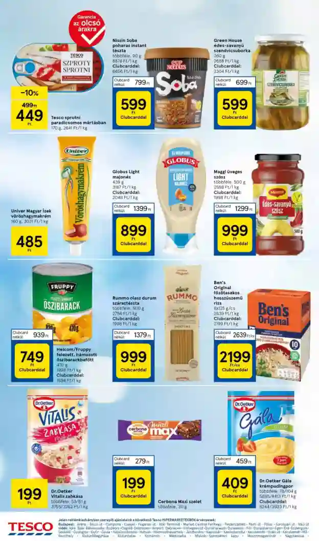 Tesco akciós újság 3. hét (12 oldal)