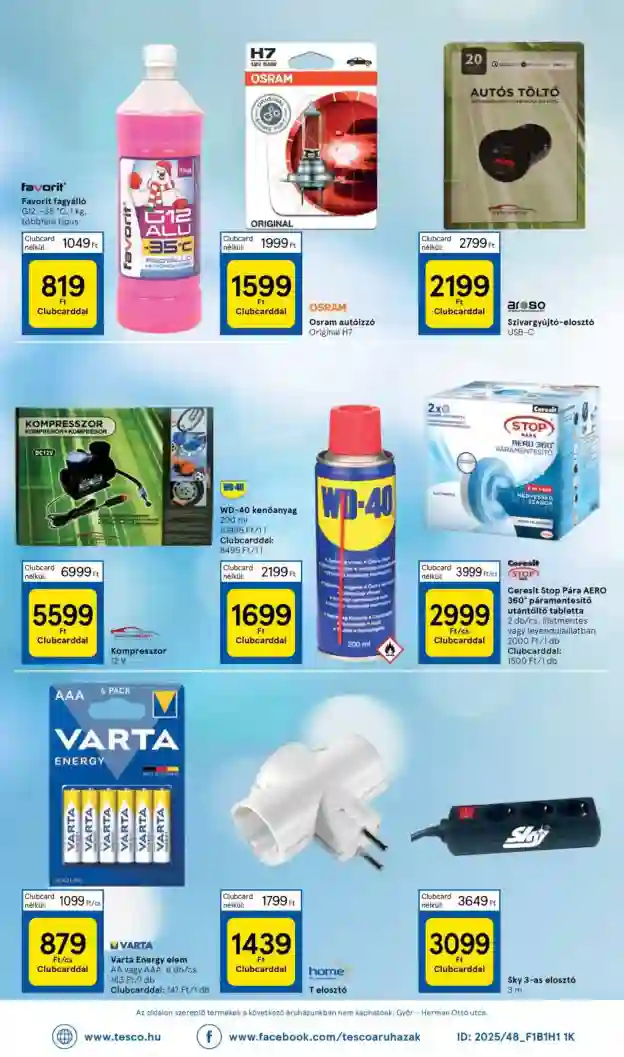 Tesco akciós újság 4. hét (8 oldal)