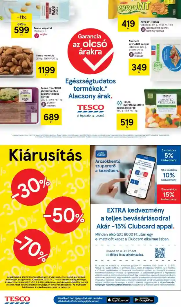 Tesco akciós újság 4. hét (4 oldal)