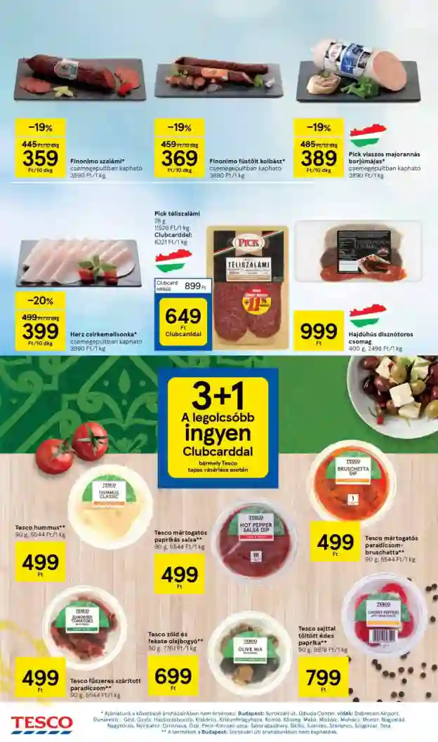 Tesco akciós újság 4. hét (6 oldal)