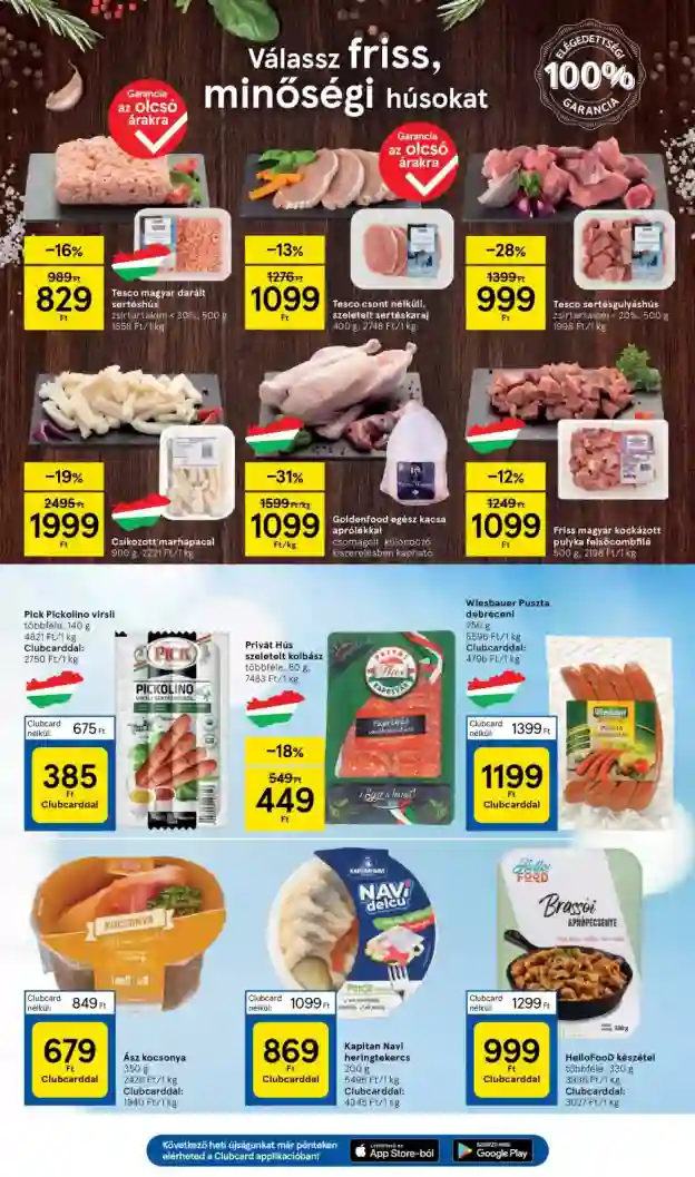 Tesco akciós újság 4. hét (13 oldal)