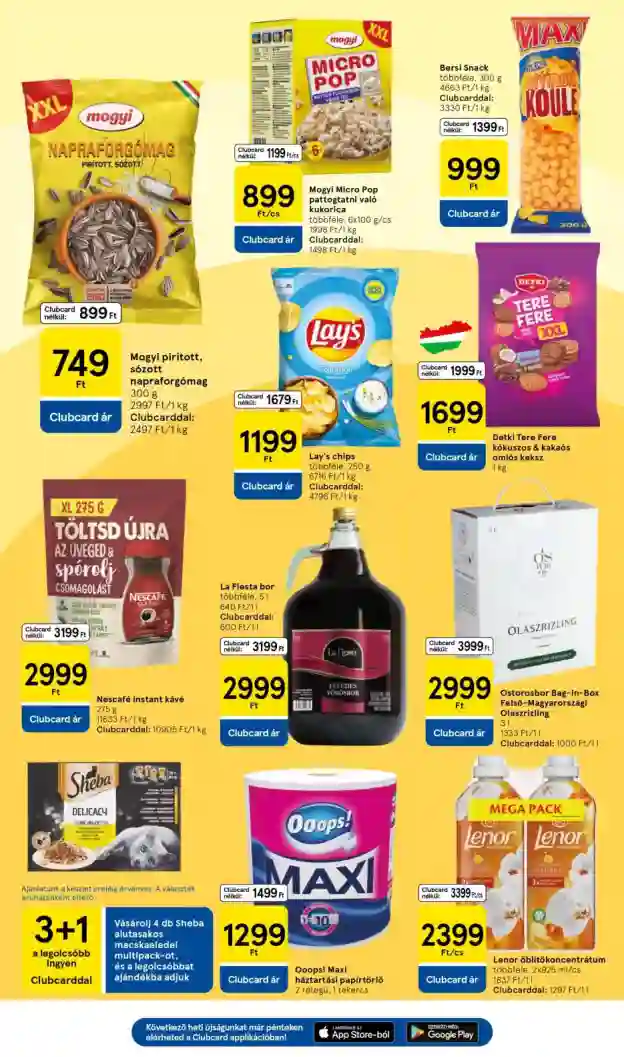 Tesco akciós újság 5. hét (3 oldal)