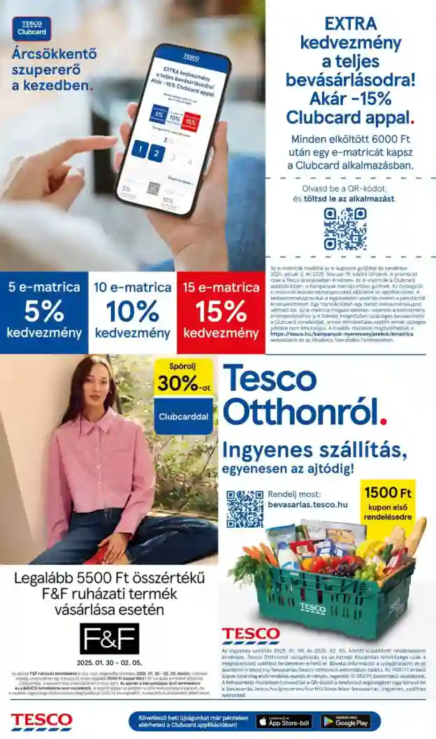 Tesco akciós újság 5. hét (8 oldal)