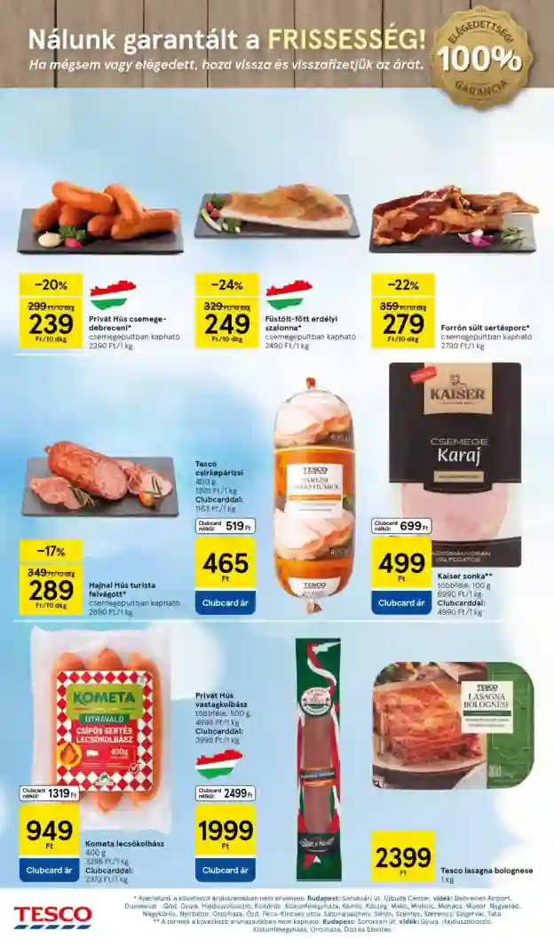 Tesco akciós újság 5. hét (10 oldal)