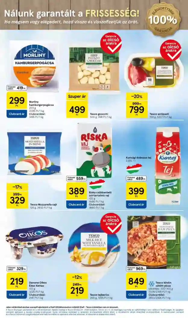 Tesco akciós újság 5. hét (3 oldal)