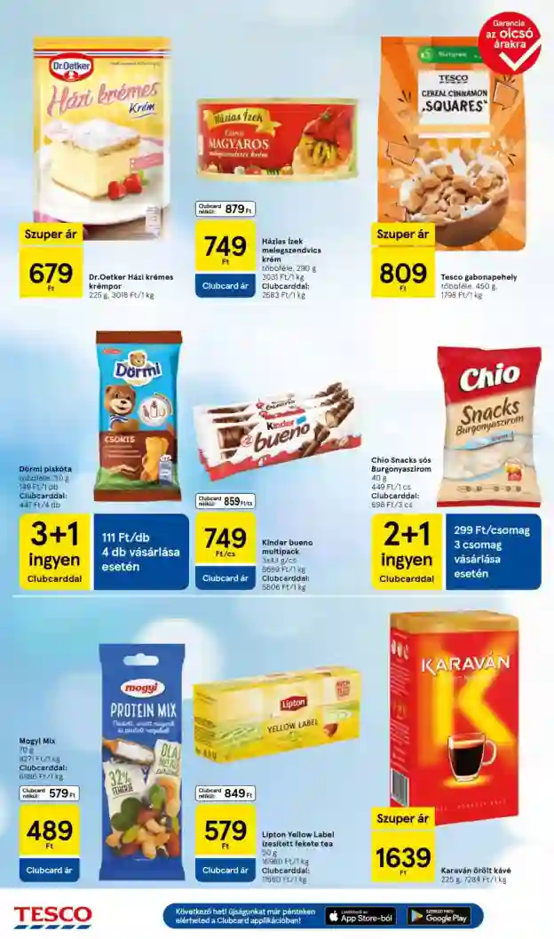 Tesco akciós újság 5. hét (4 oldal)