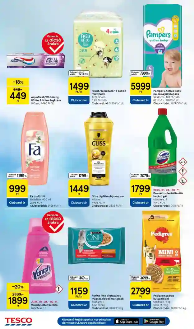 Tesco akciós újság 6. hét (6 oldal)