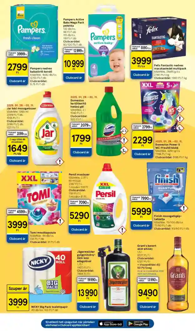 Tesco akciós újság 6. hét (3 oldal)